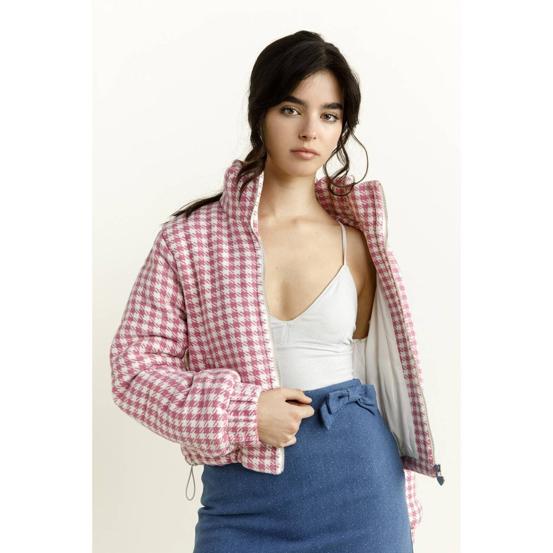 Plaid Puffer