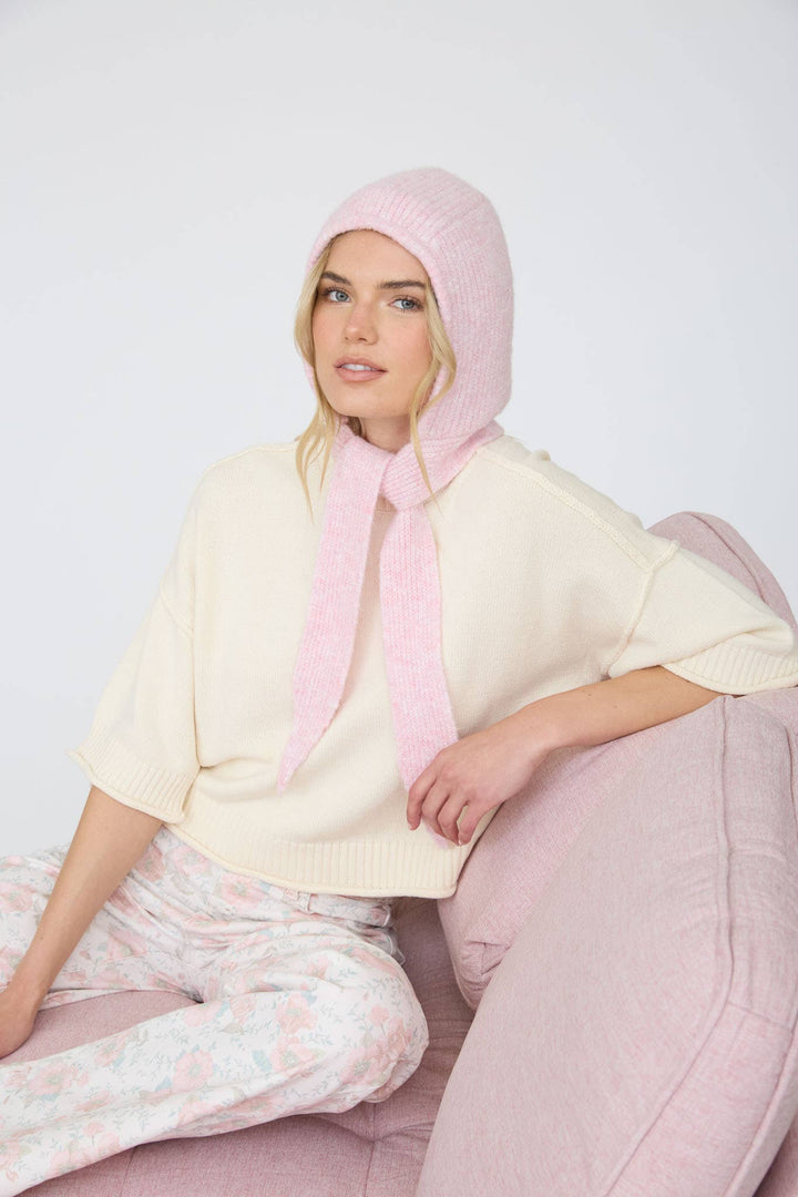 EXPOSED SEAM DROP SHOULDER SHORT SLEEVE PULLOVER - Baycreek & Co