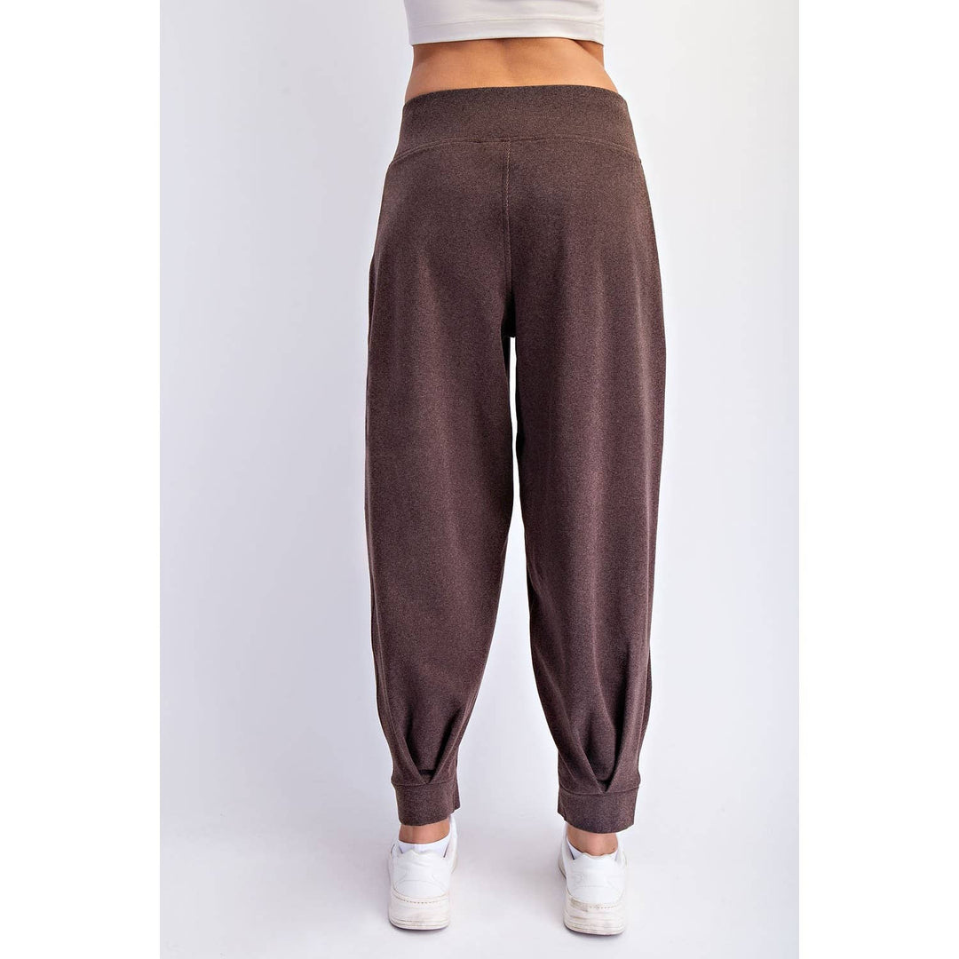 Ease Rib Cocoon Pant – Espresso