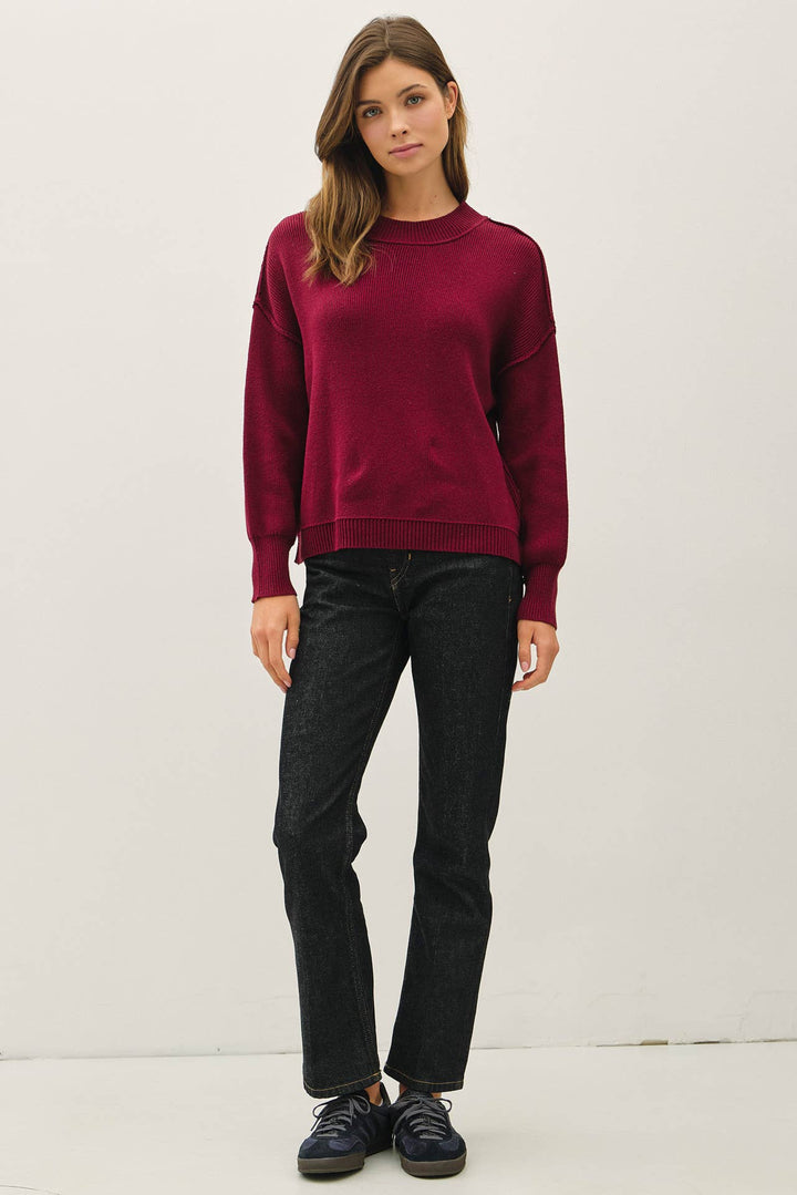 Wine & Cozy Sweater