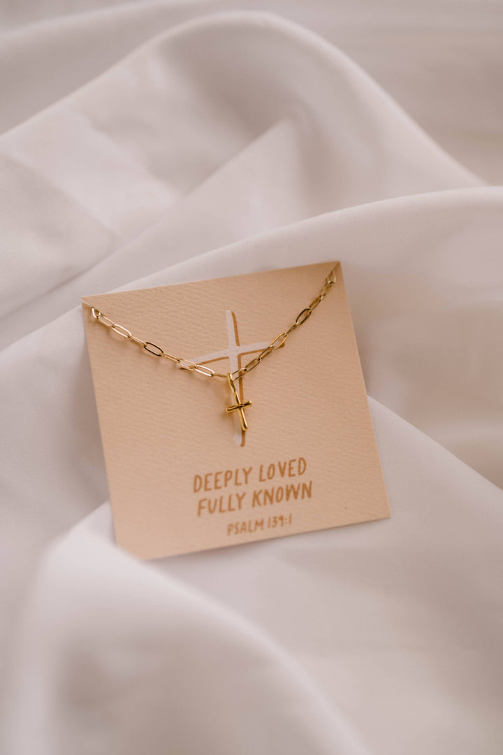 Cross Charm Necklace