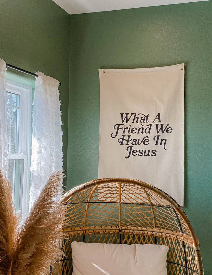 What a Friend in Jesus Tapestry - Baycreek & Co
