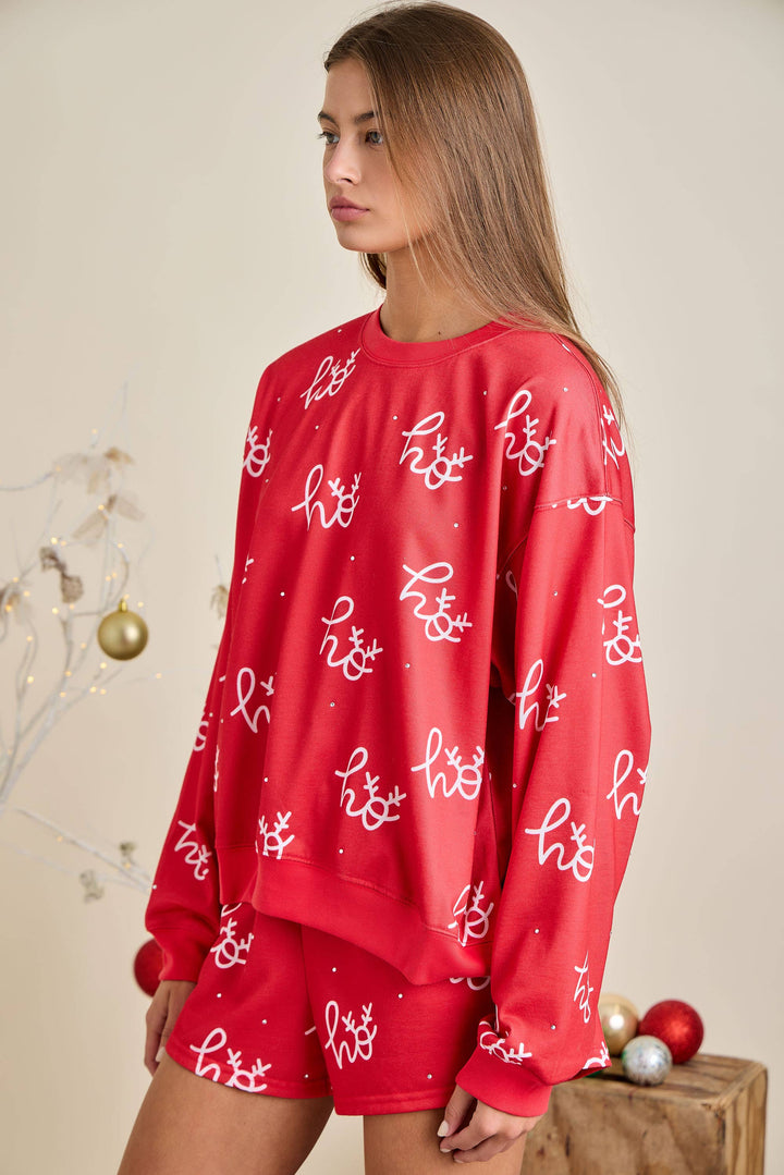 Blitzen Ho Ho Long Sleeve