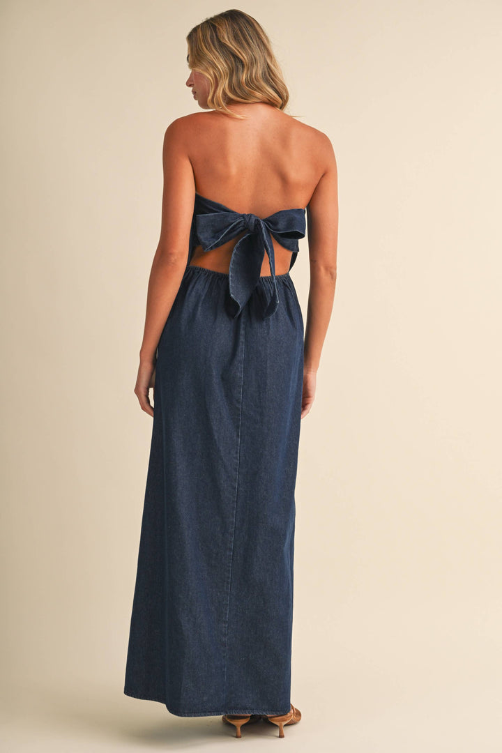 Kennedy Denim Maxi Dress