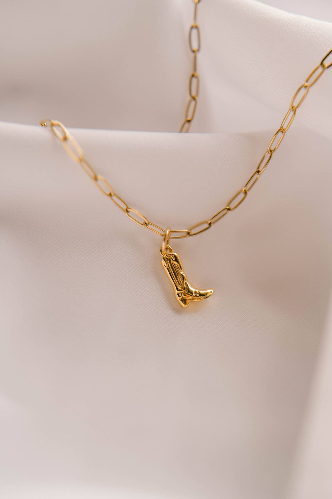Boot Charm Necklace