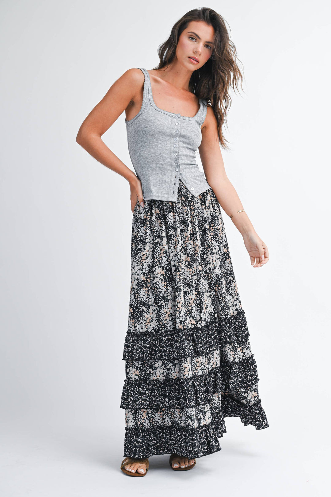 Ciao Ruffle Skirt - Baycreek & Co