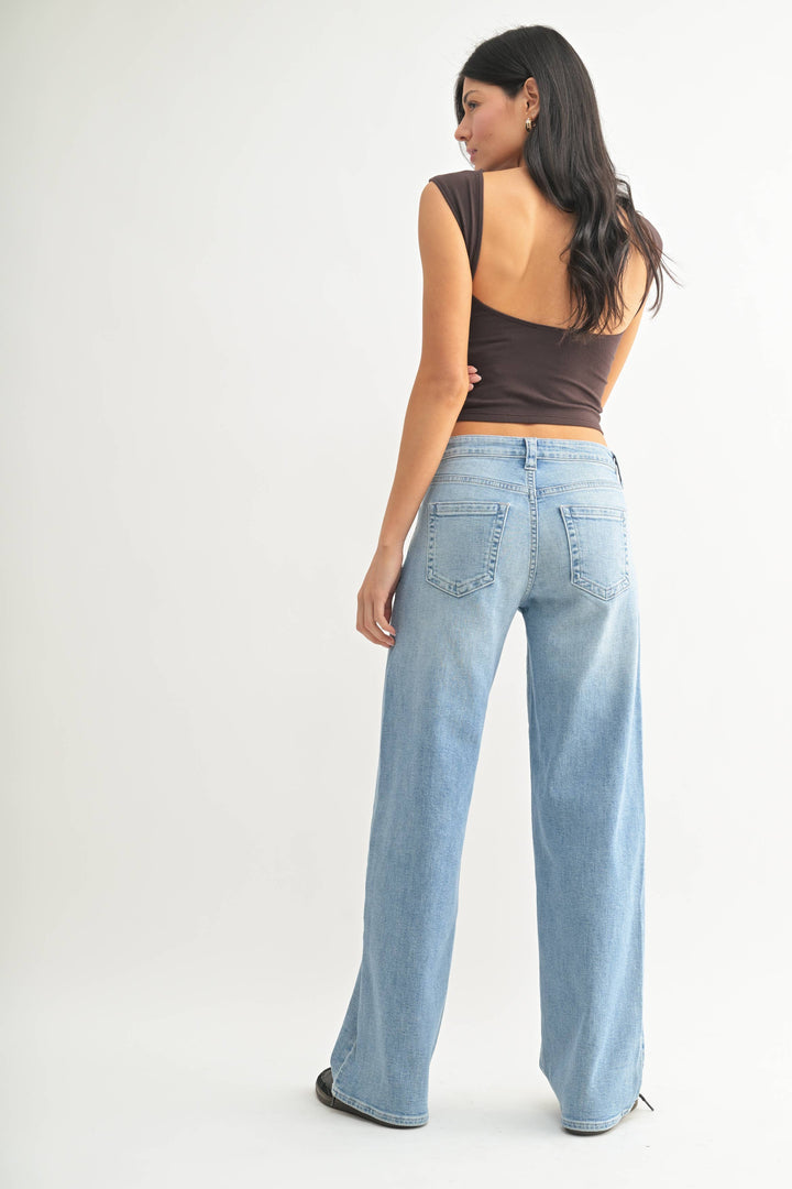 Low Slung Vintage Straight