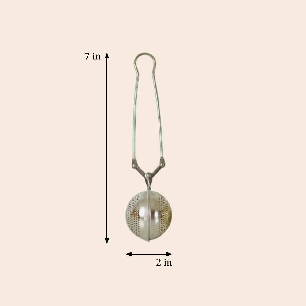 Stainless Steel Tea Strainer | Faire Market Bestseller - Baycreek & Co