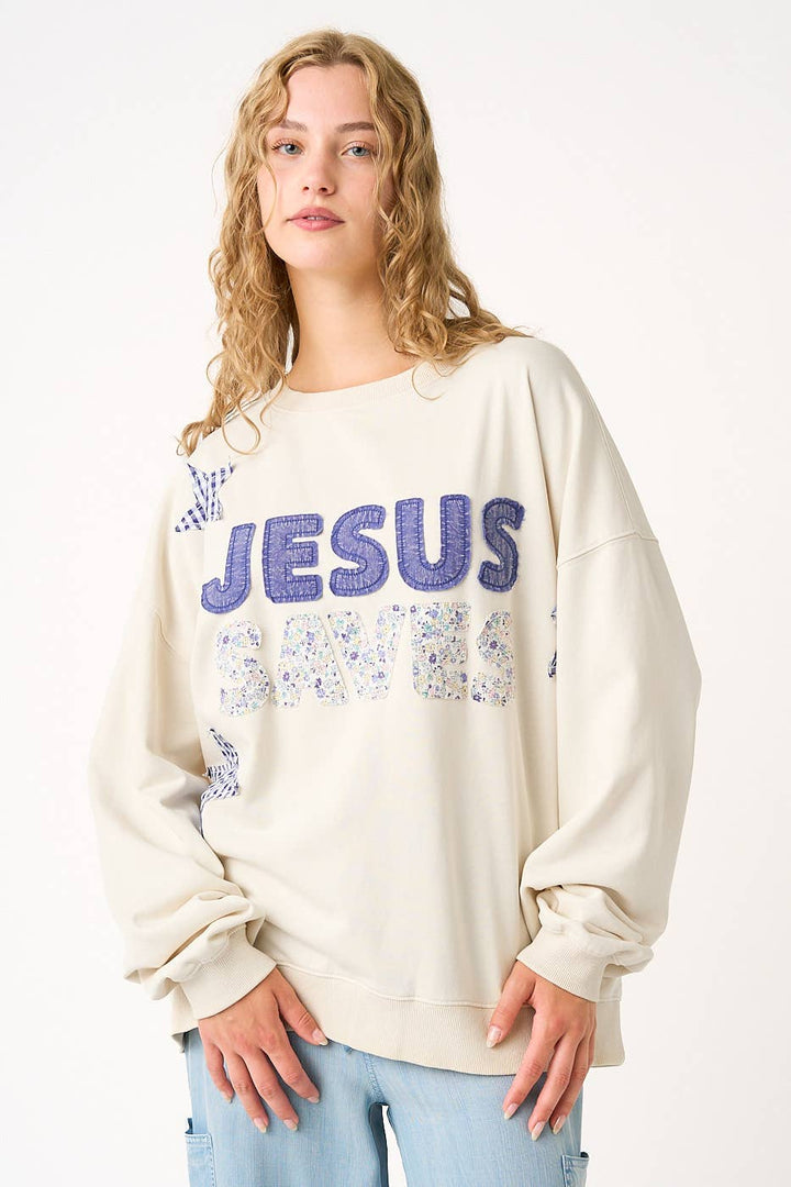 Jesus Saves Patchwork Crew