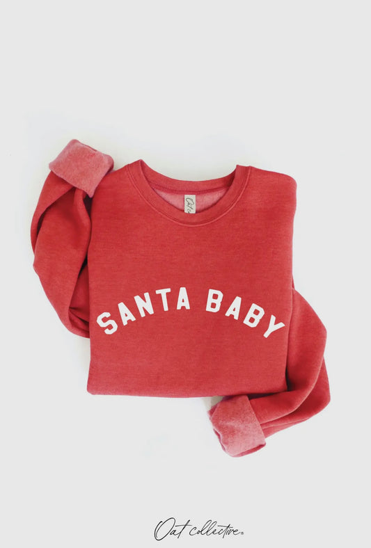 PRE-ORDER Santa Baby Pullover