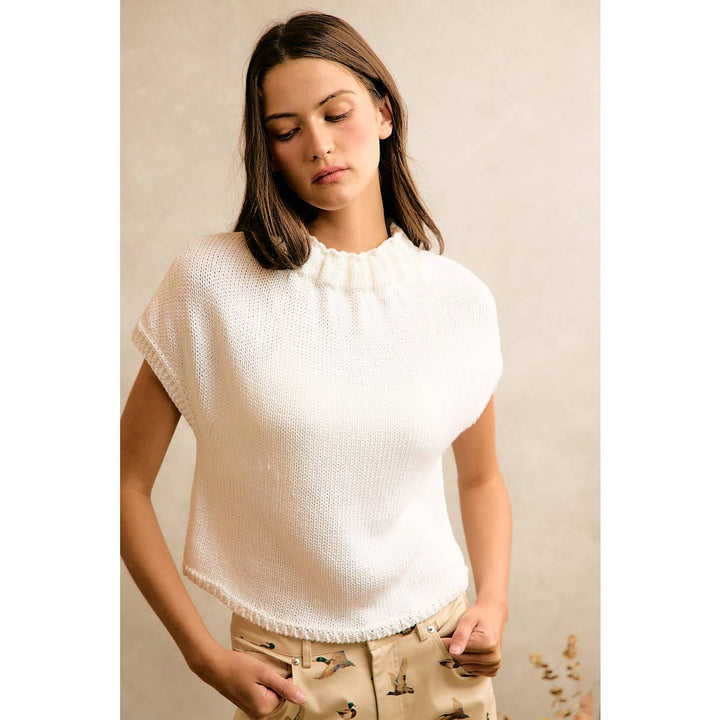 Aliza High Neck Top