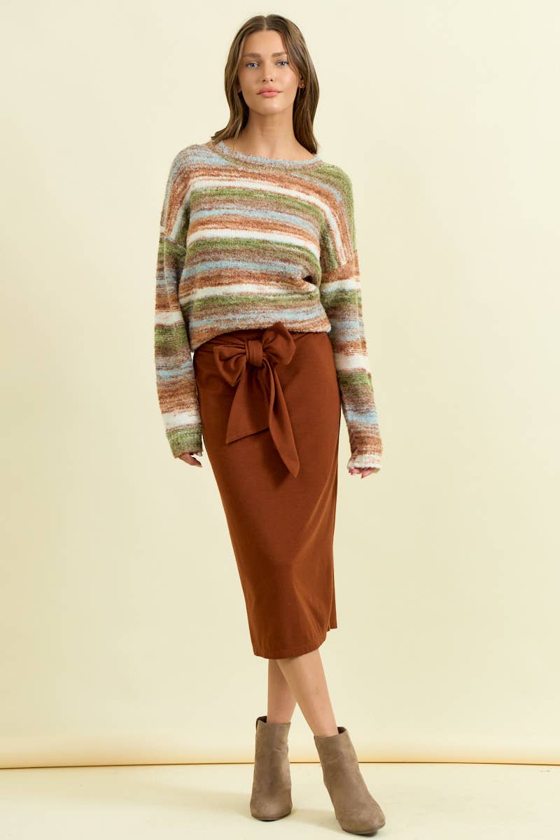 Mara Stripe Sweater - Baycreek & Co