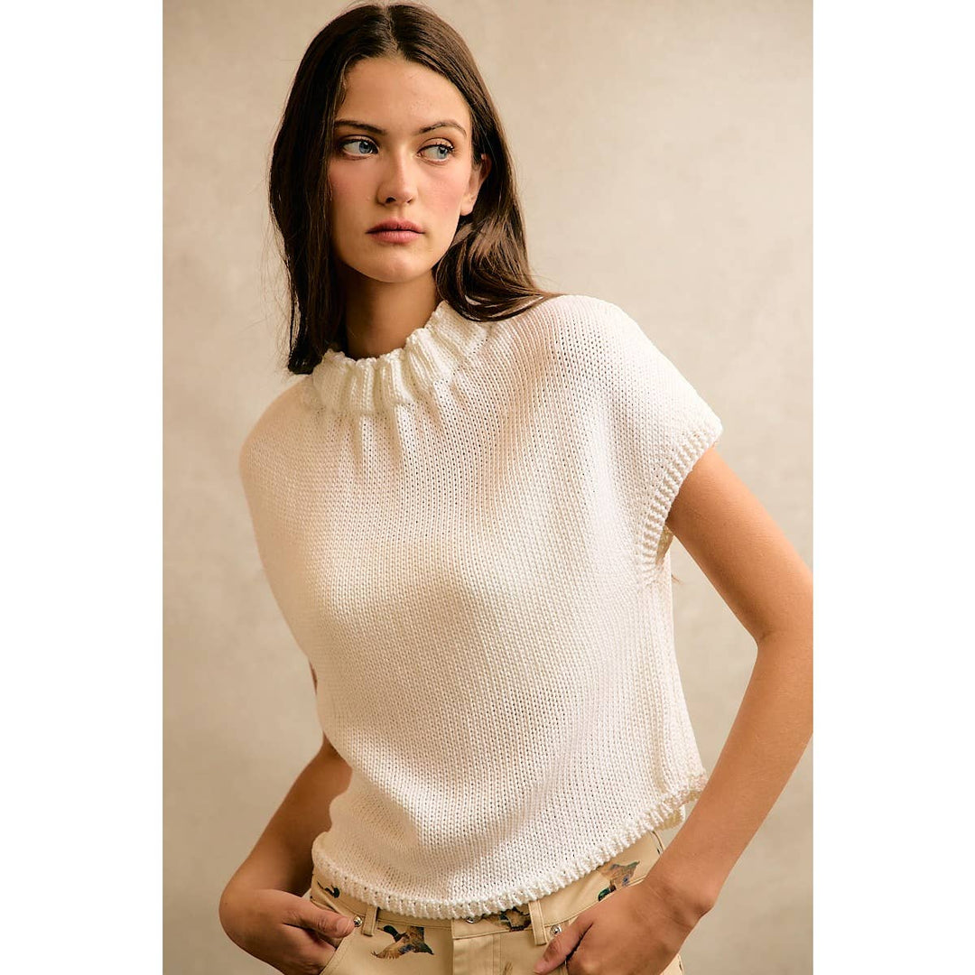 Aliza High Neck Top