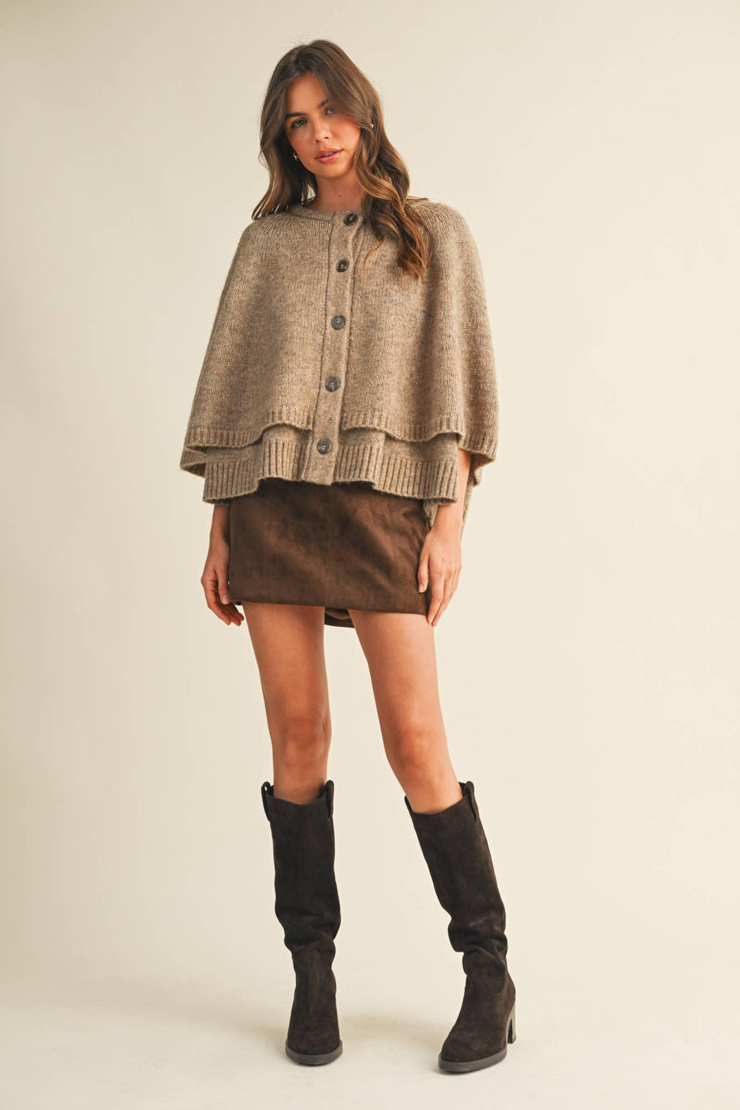 Ashford Suede Skirt