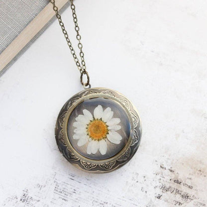 Pressed Flower Locket