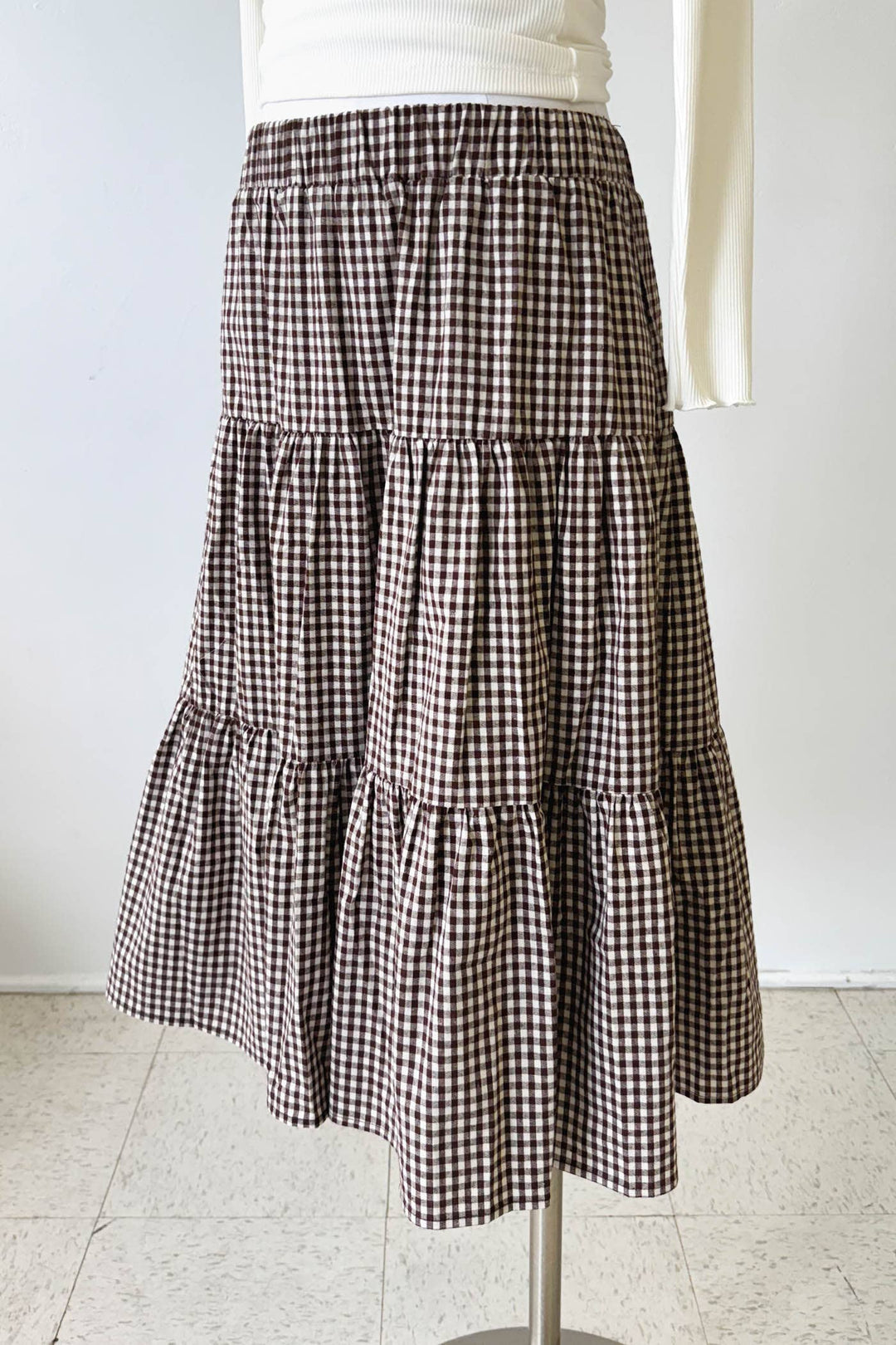 Wren Gingham Skirt