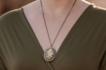 Lily of the Valley Locket