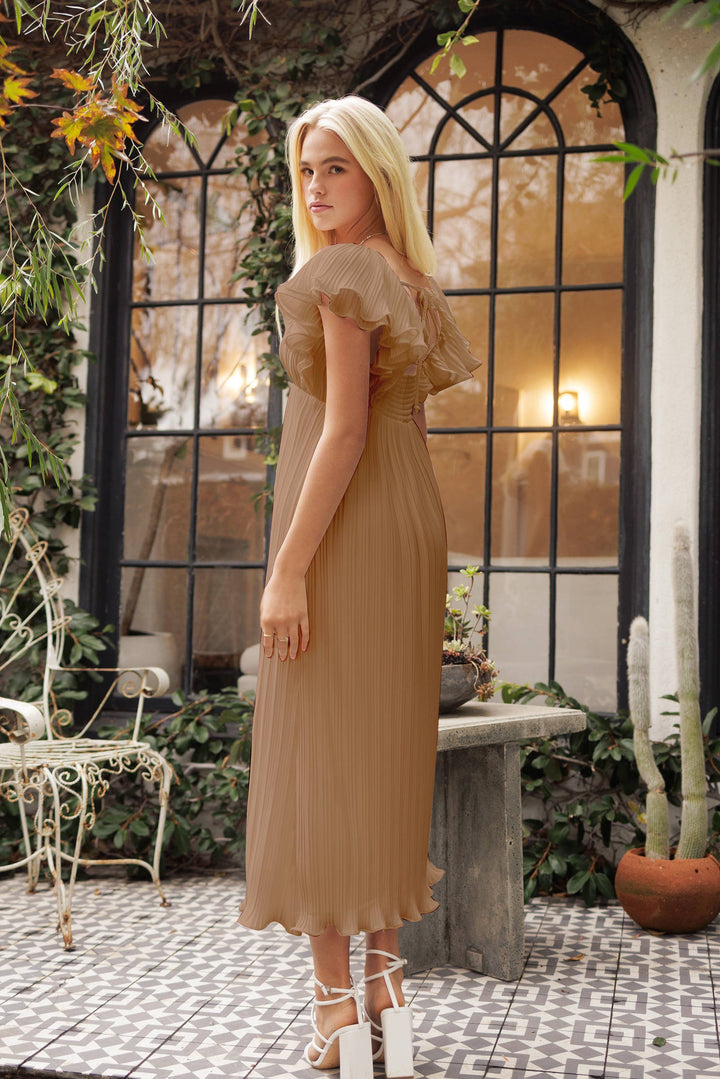 Mocha Evienne Dress