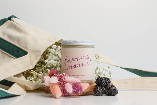 Farmer's Market: 8 oz Soy Wax