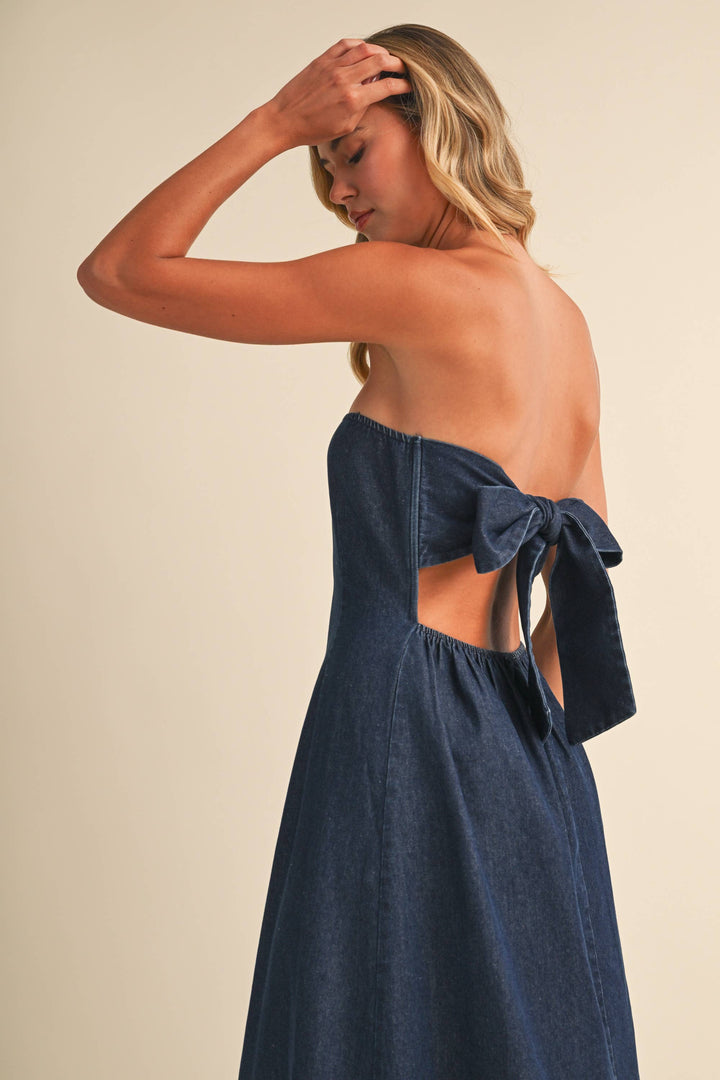 Kennedy Denim Maxi Dress