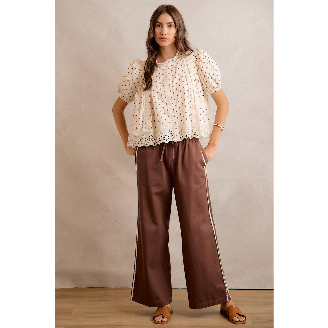 PRESALE Polka Dot Lace Blouse