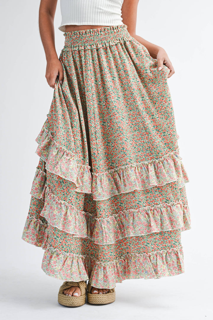 Ciao Ruffle Skirt - Baycreek & Co