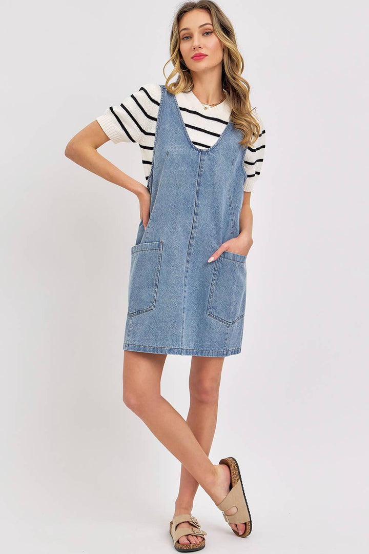 Downtown Denim Dress