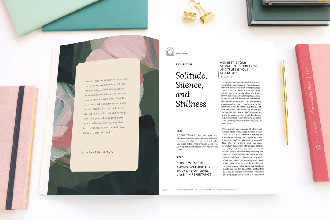 Breathe: 40 Days of Devotions and Reflections on Prayer - Baycreek & Co