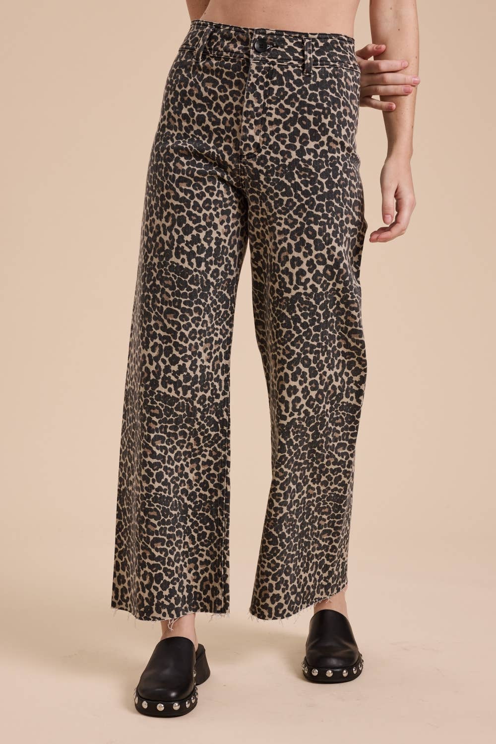 Leopard Print Jeans