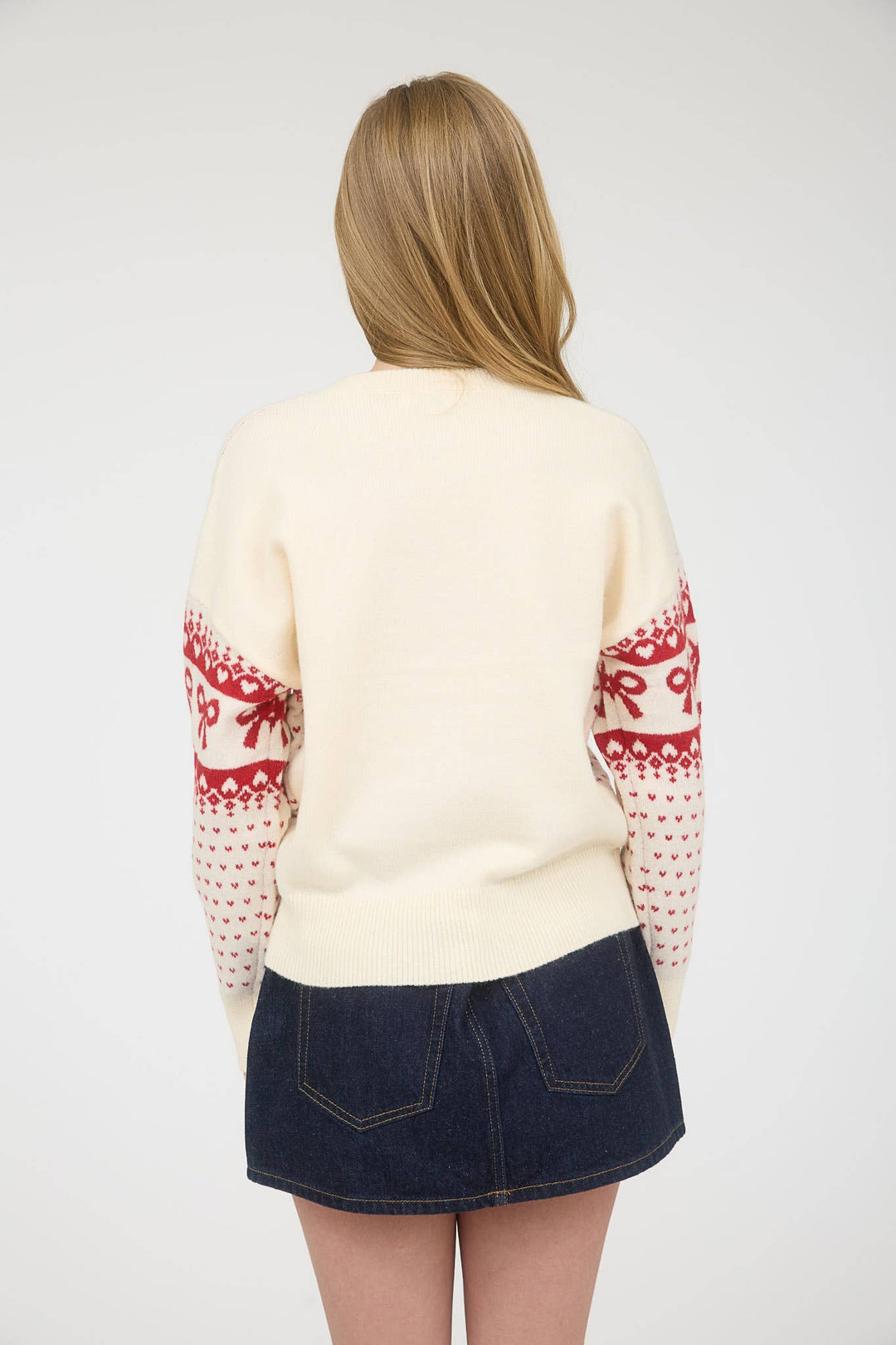 Jacquard Knit Sweater