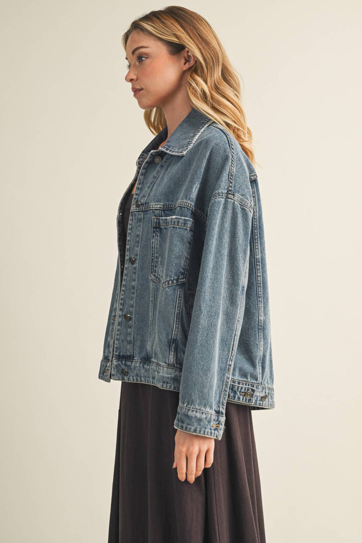 BACK PLEATED JACKET - Baycreek & Co