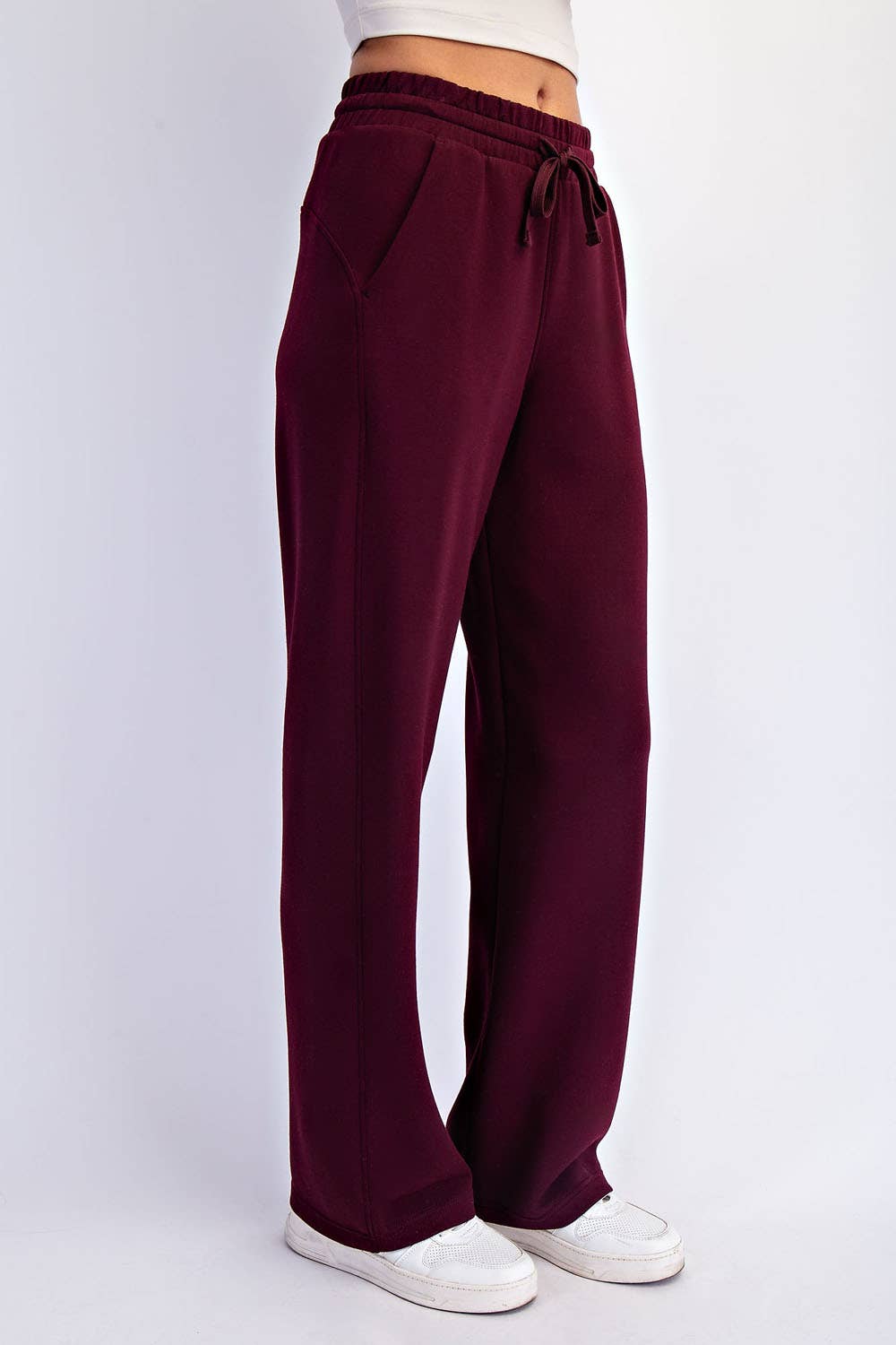 Ease Scuba Pant – Wine