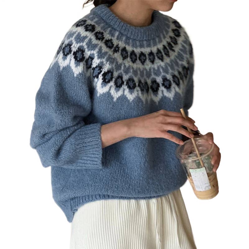Knit Cabin Sweater - Baycreek & Co