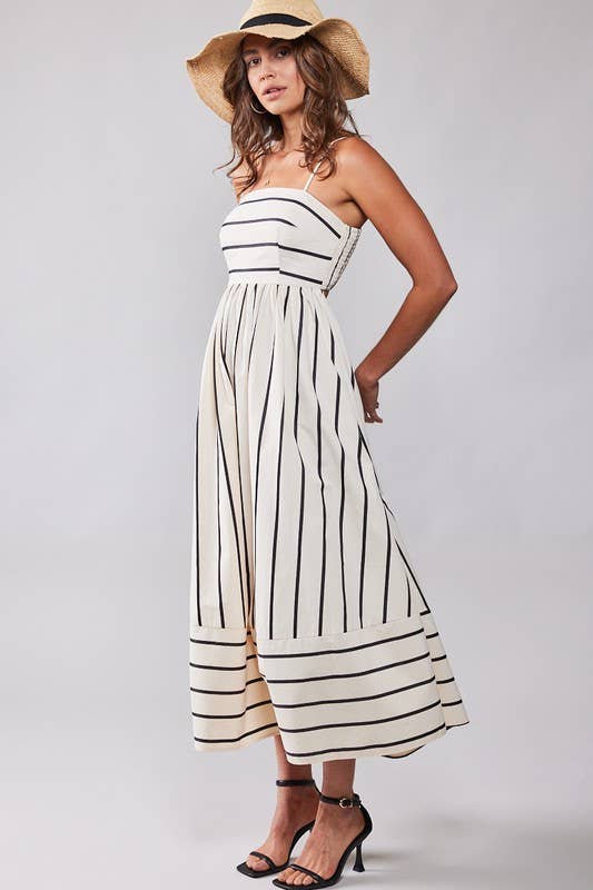 Black Stripe Dress