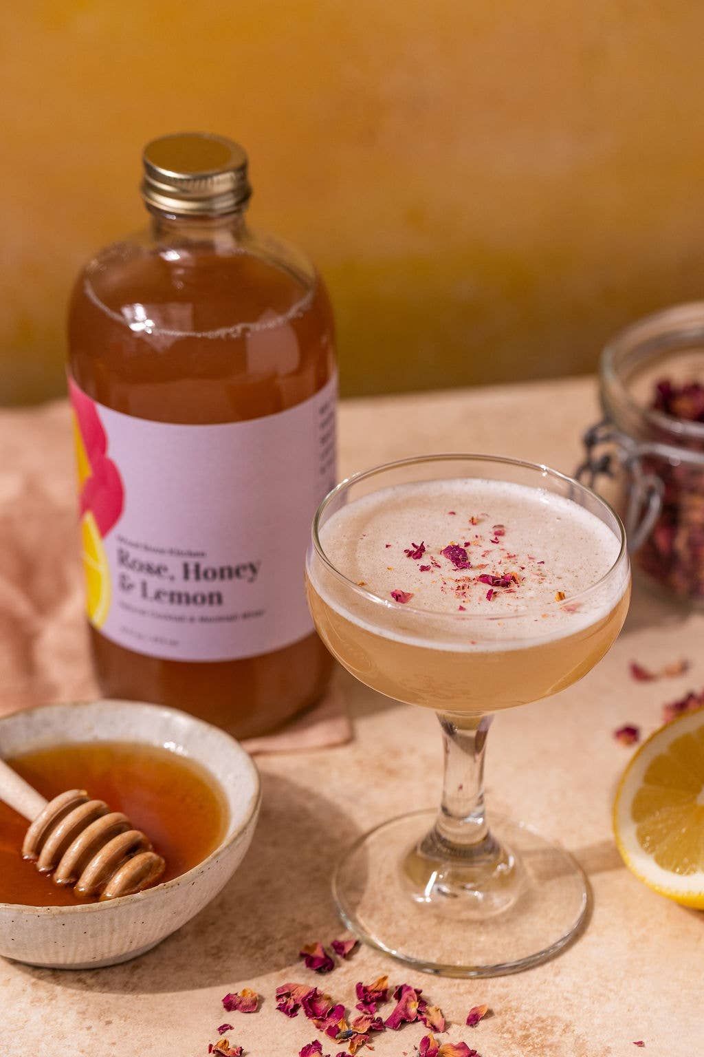 Rose Honey Lemon Cocktail Mixer - Baycreek & Co