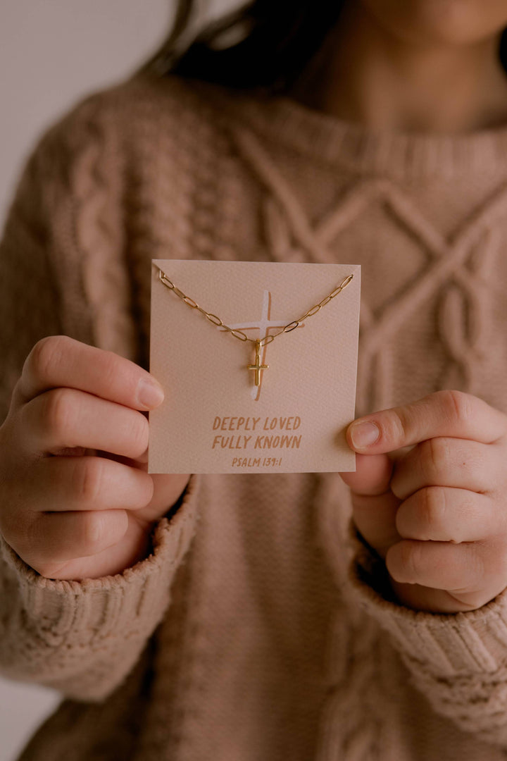 Cross Charm Necklace