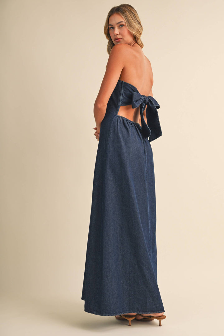 Kennedy Denim Maxi Dress