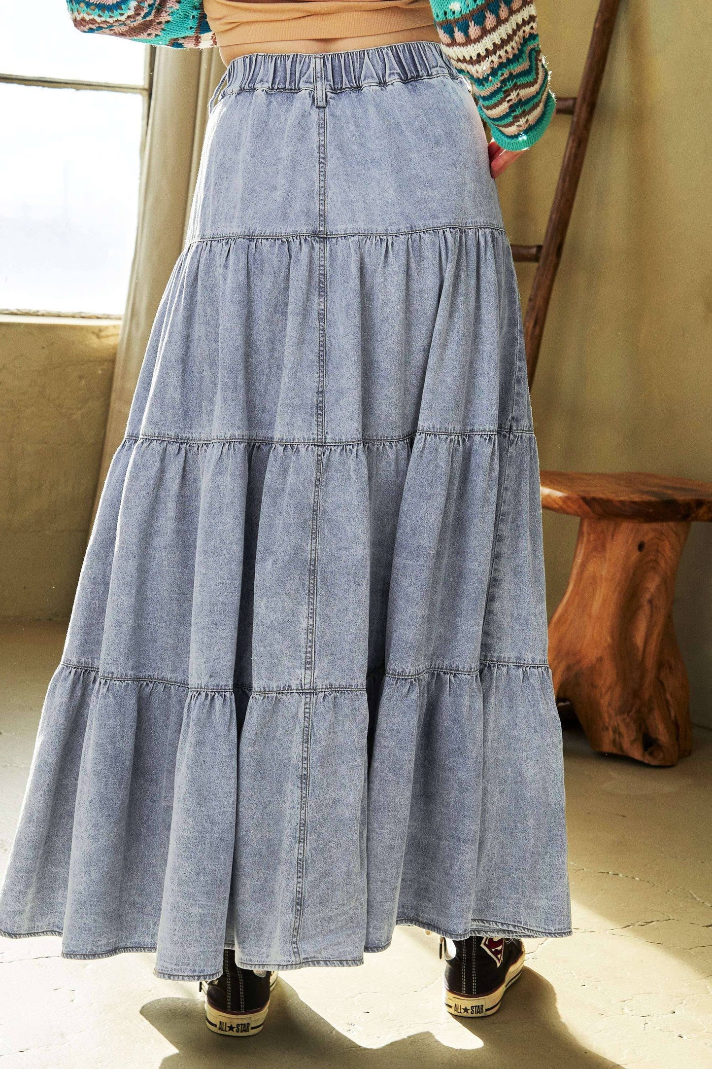 Darby Denim Skirt