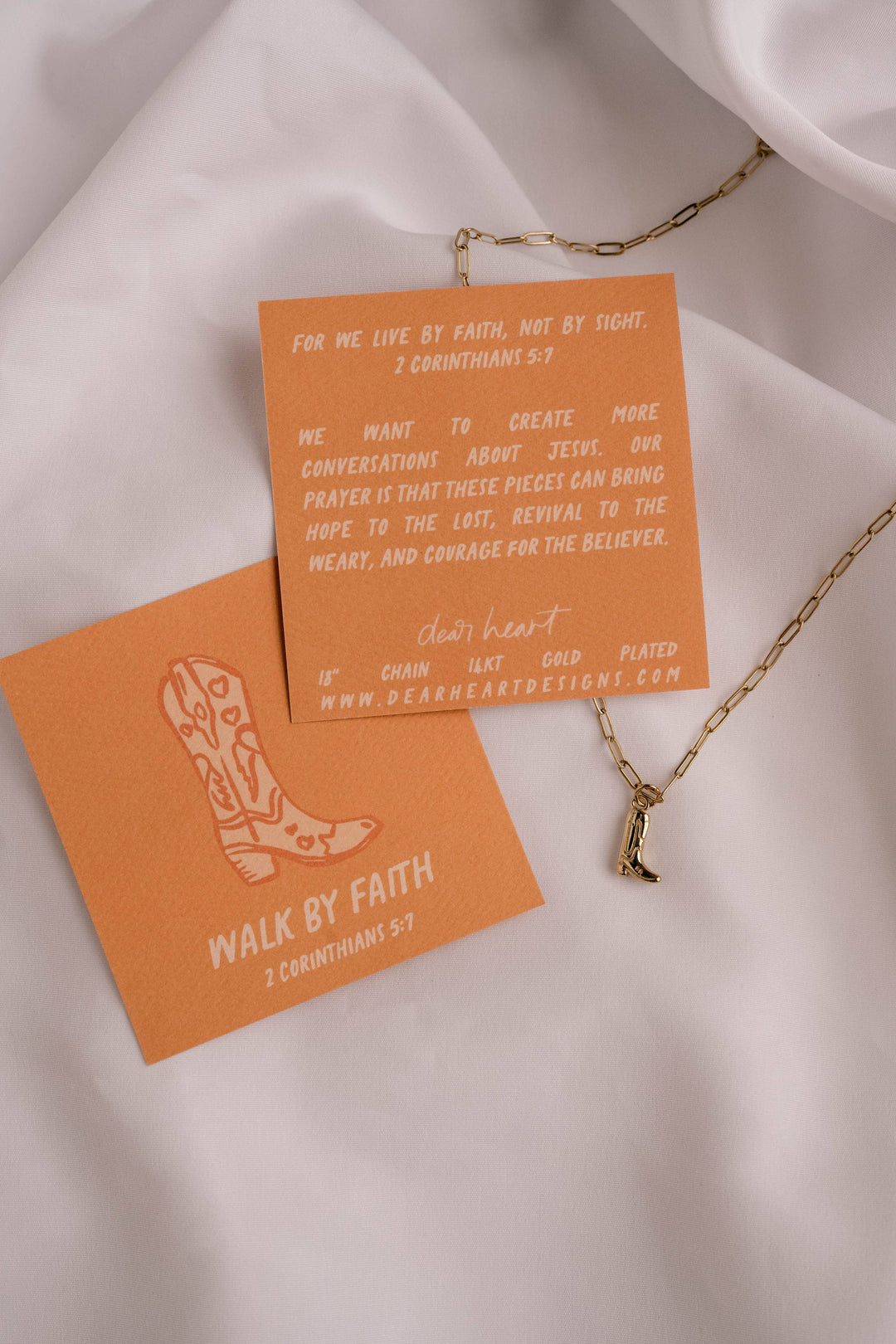 Boot Charm Necklace