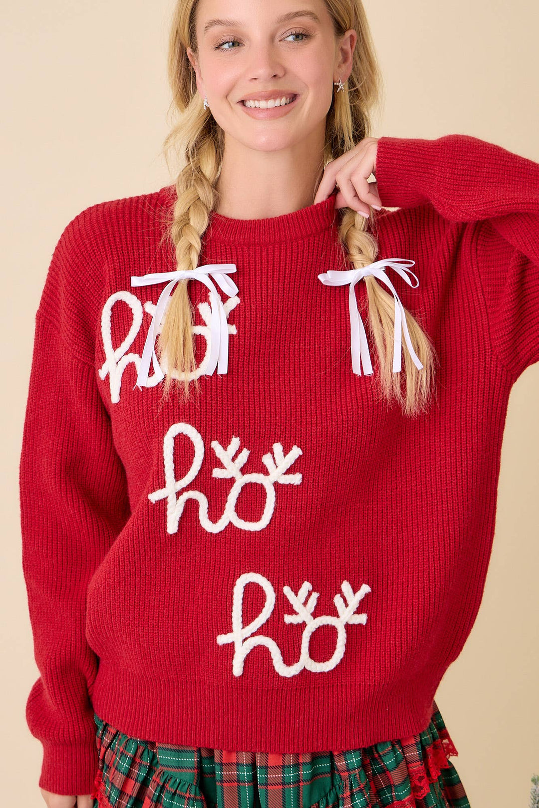 Ho Ho Ho Reindeer Sweater