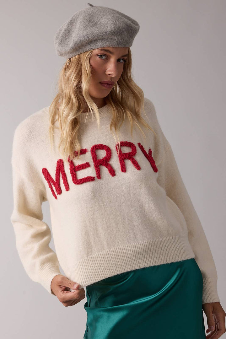 Merry Patch Sweater