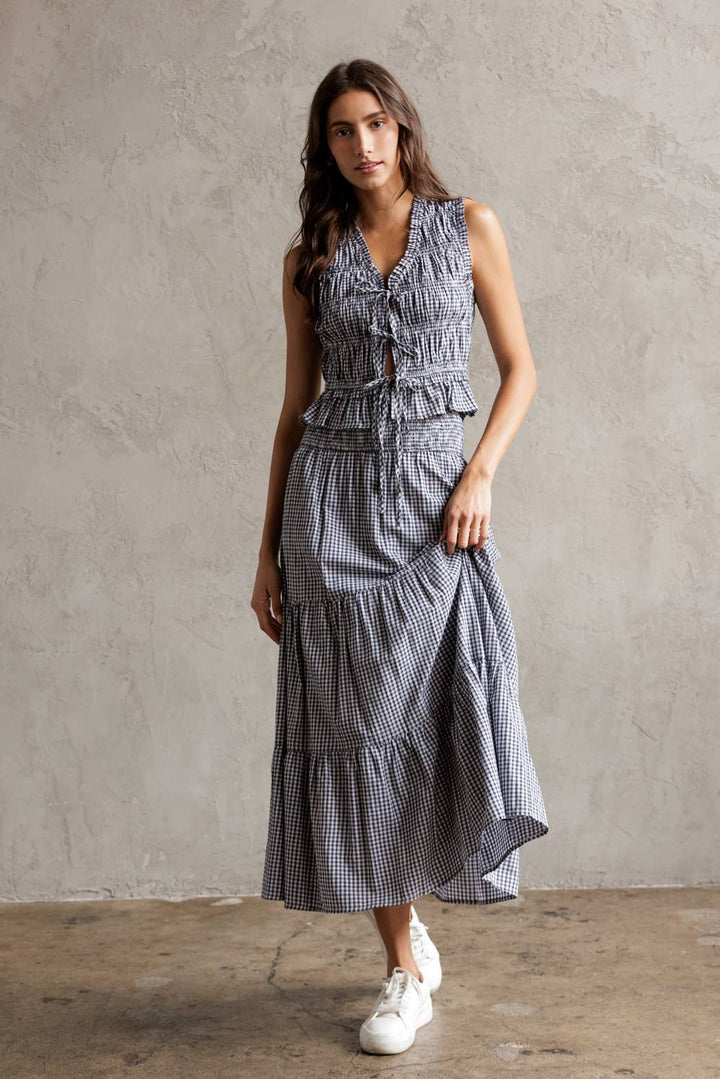 Gingham Skirt