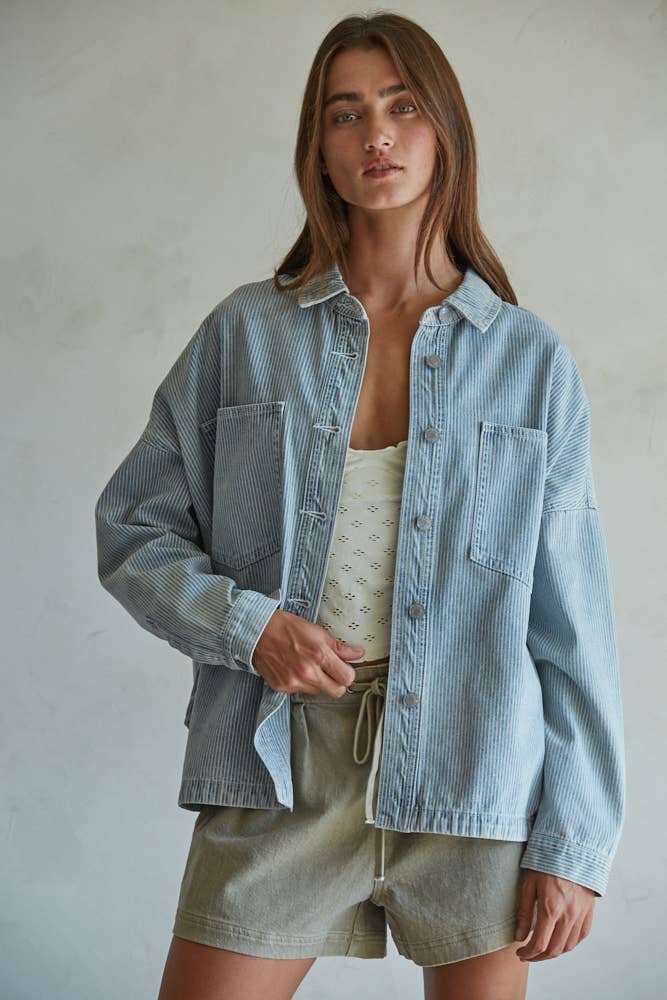 Rayleigh Denim Top