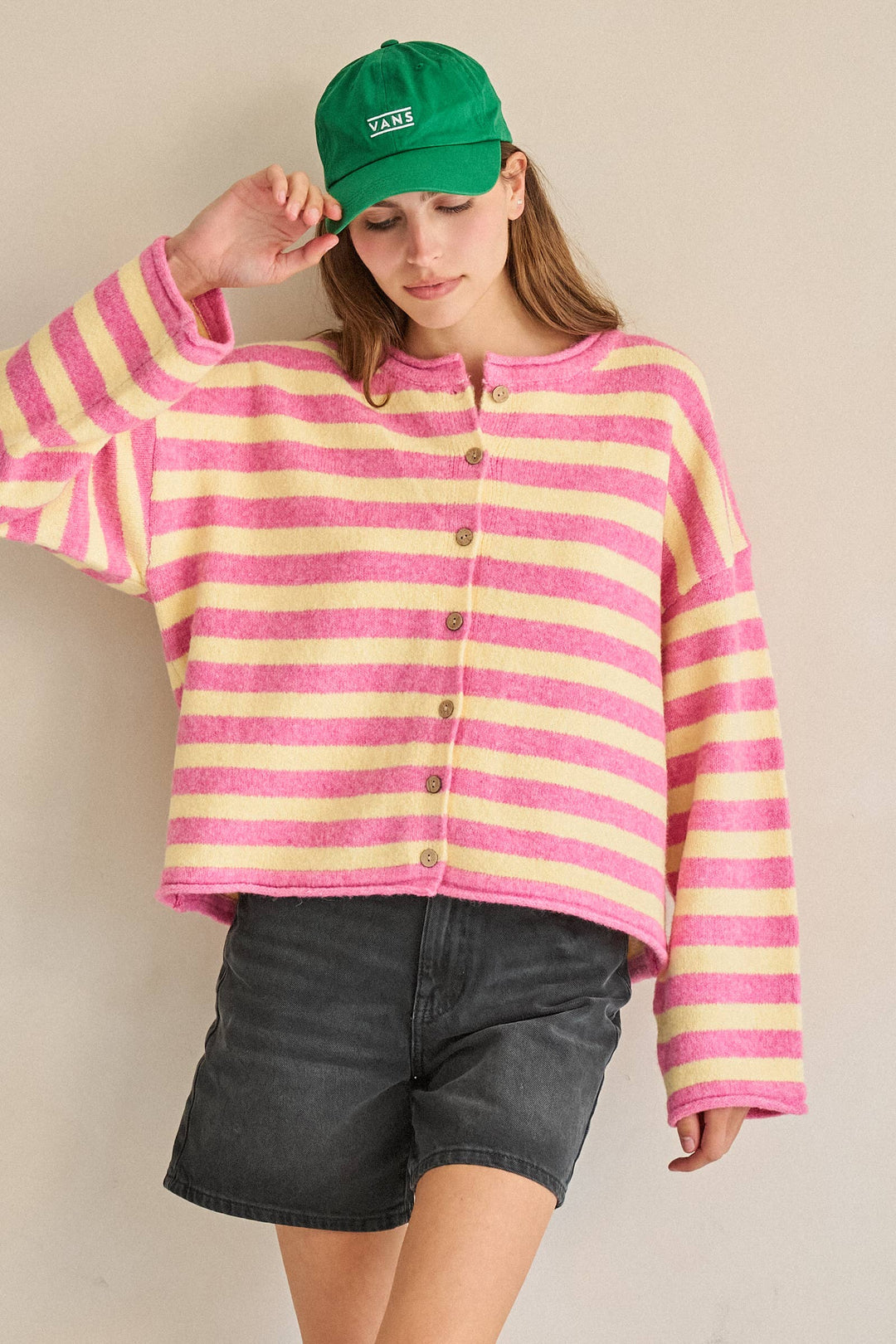 Pink Lemon Drop Cardigan