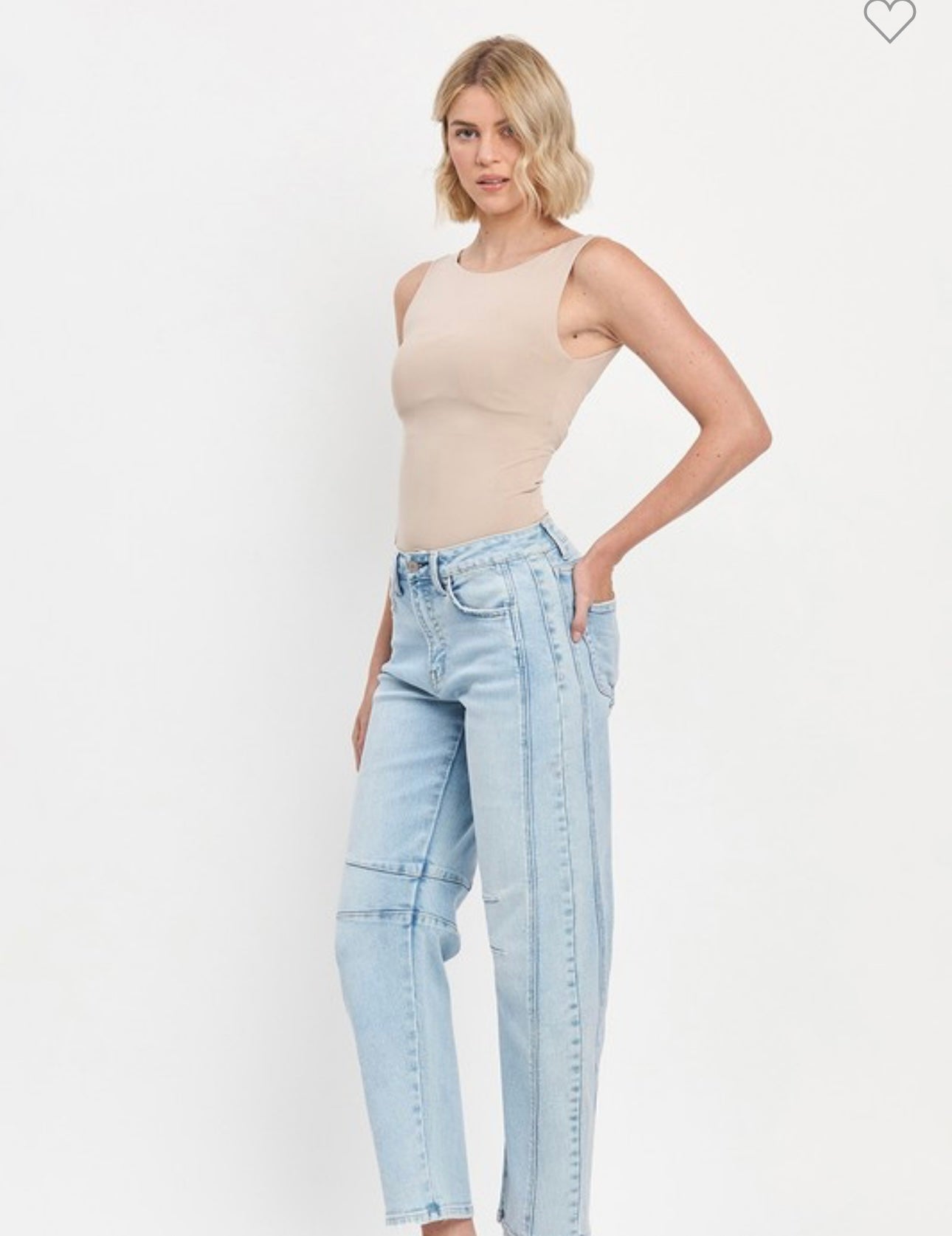 Harper Barrel Leg Jean