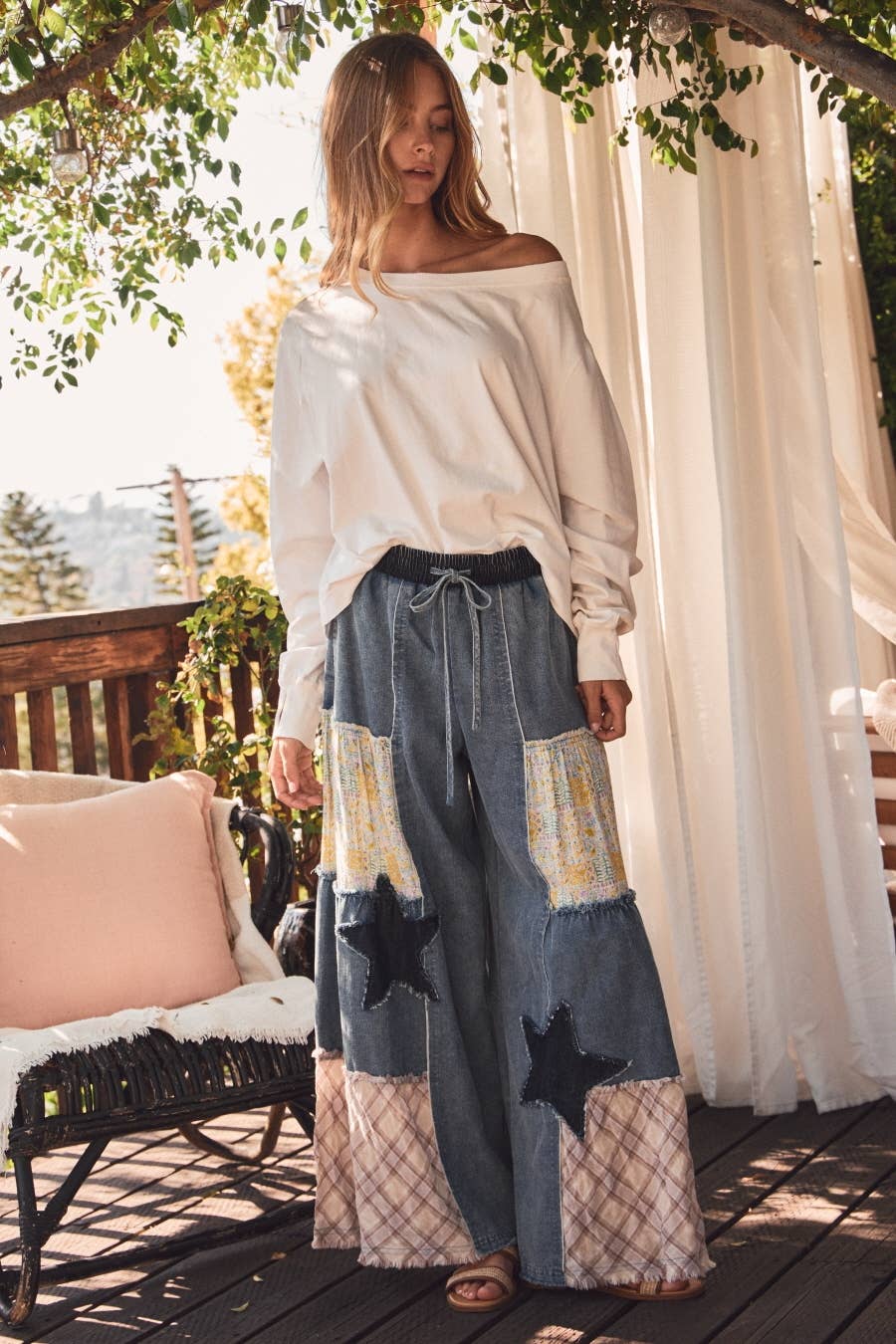 Patricia Wide Leg Pants - Baycreek & Co