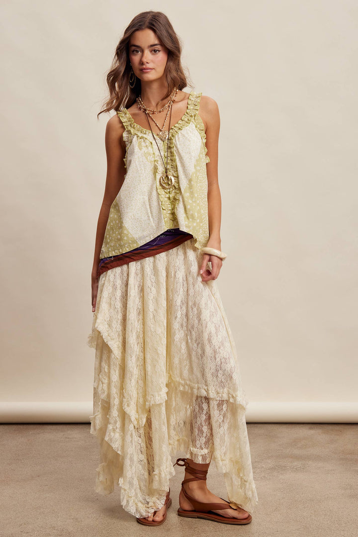 Patchwork Tank Top