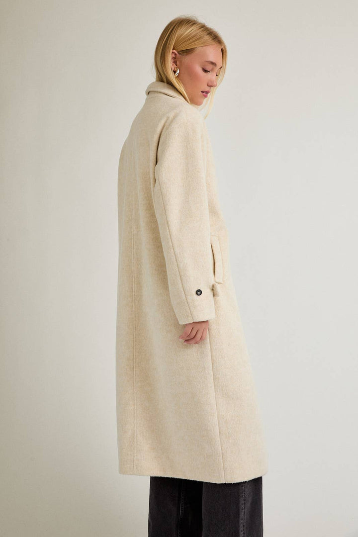 Lapel Collar Coat - Baycreek & Co