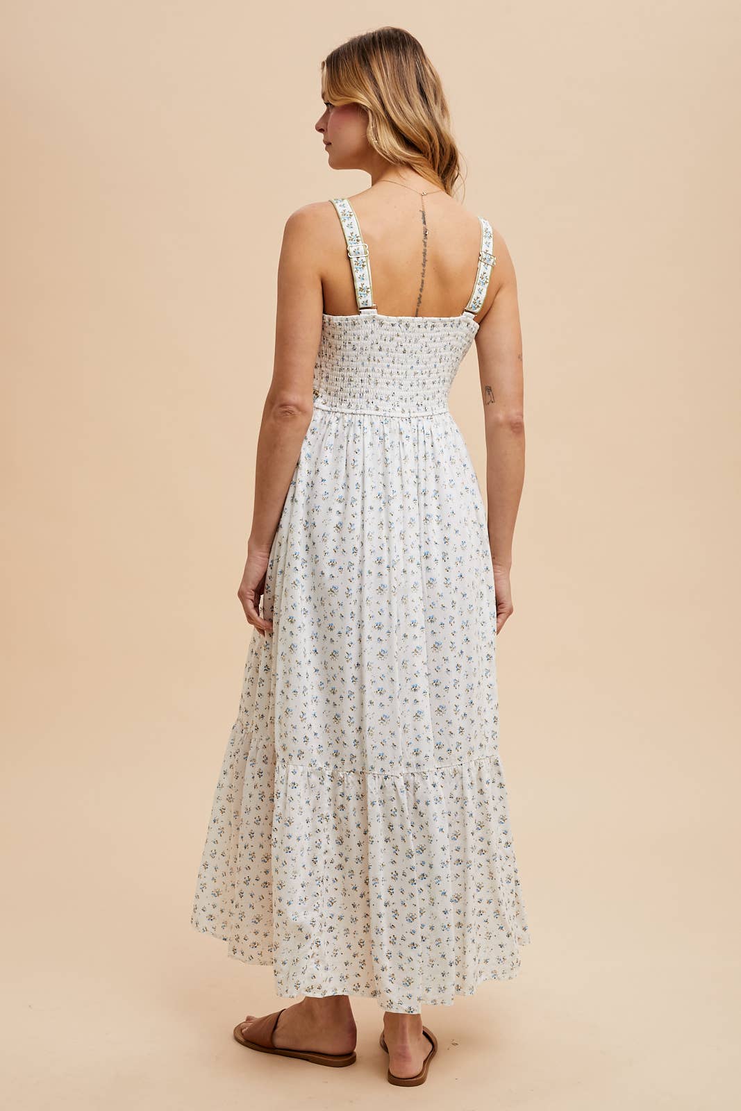 The Wildflower Embroidered Maxi