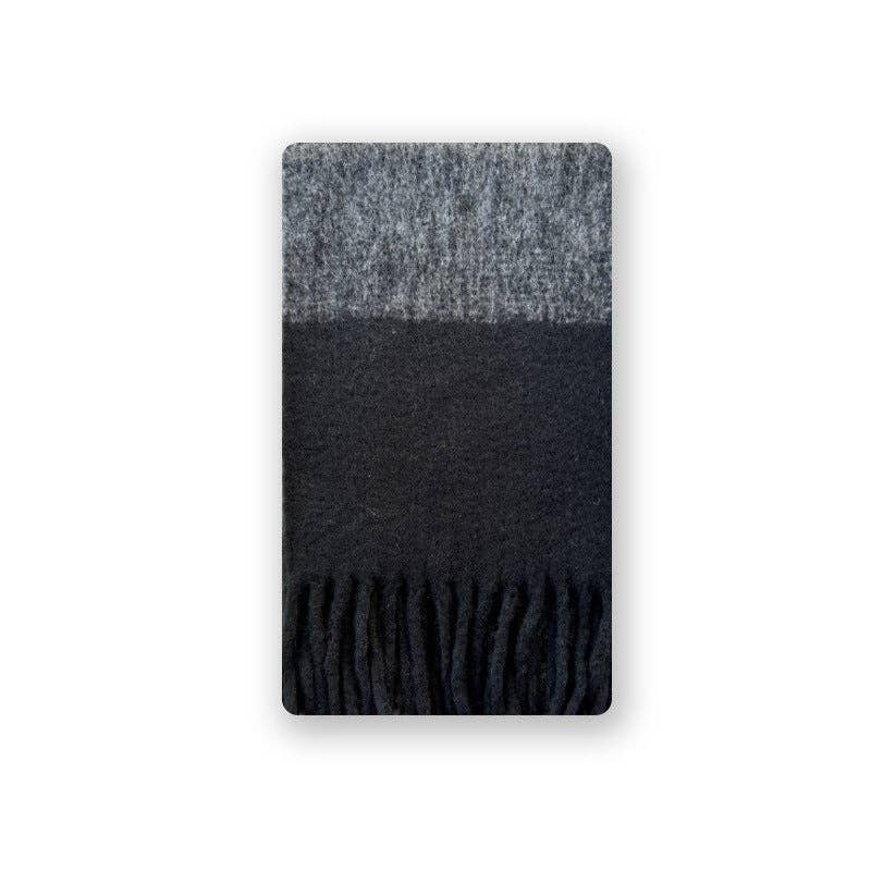 Noir Block Scarf